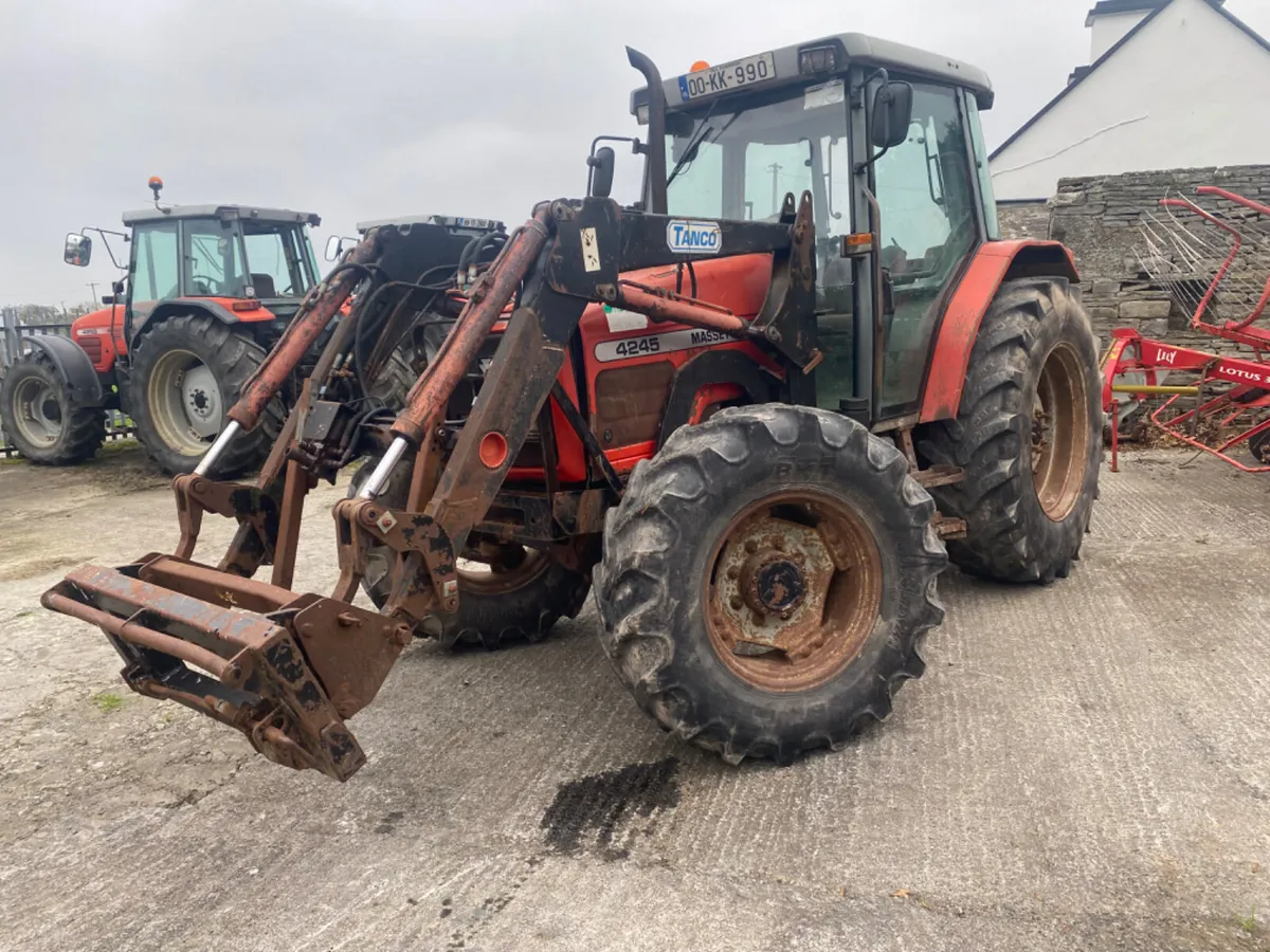 Massey 4245 with loader - Image 2