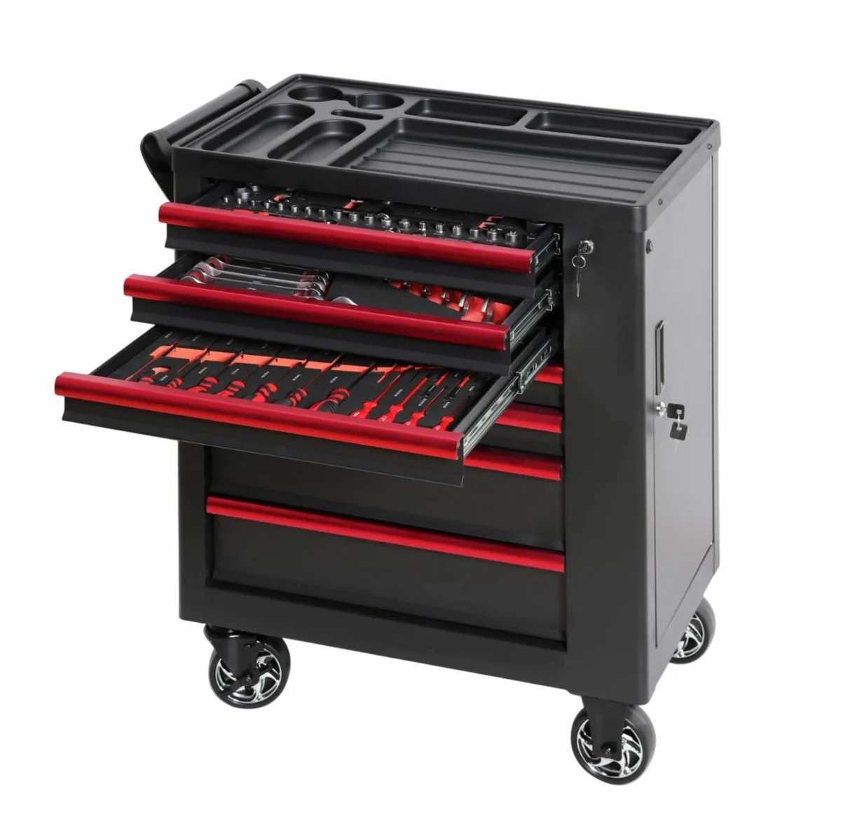 Tool Cabinet With 280 Tools On Wheels Workshop - Image 3