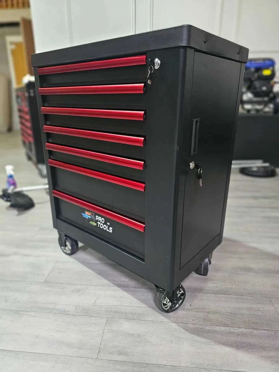 Tool Cabinet With 280 Tools On Wheels Workshop - Image 4