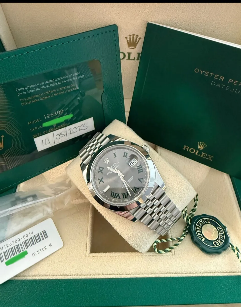 Rolex Datejust 41 Wimbeldon - Image 1