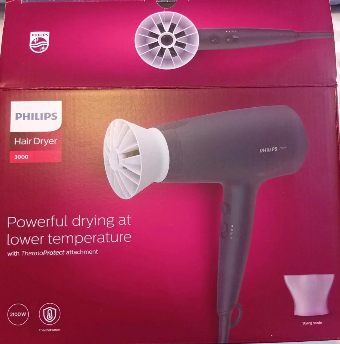 Philips Hair dryer (New) - Image 1