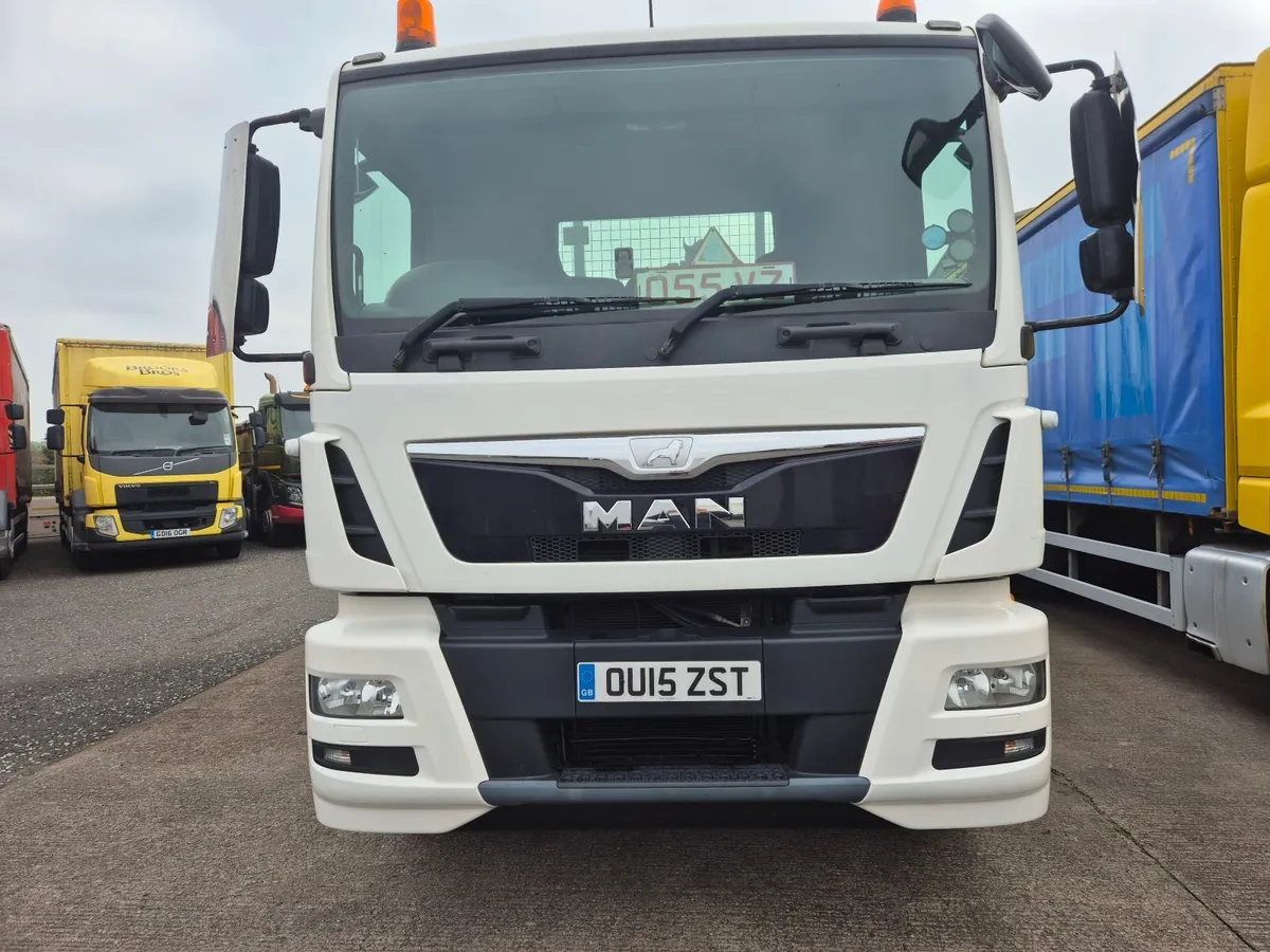 Man TGM 18.250  Dropside rear Palfinger PK12001 - Image 3