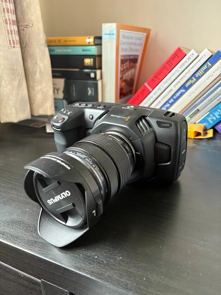 Blackmagic Cinema Camera 4K & Olympus Lens - Image 1