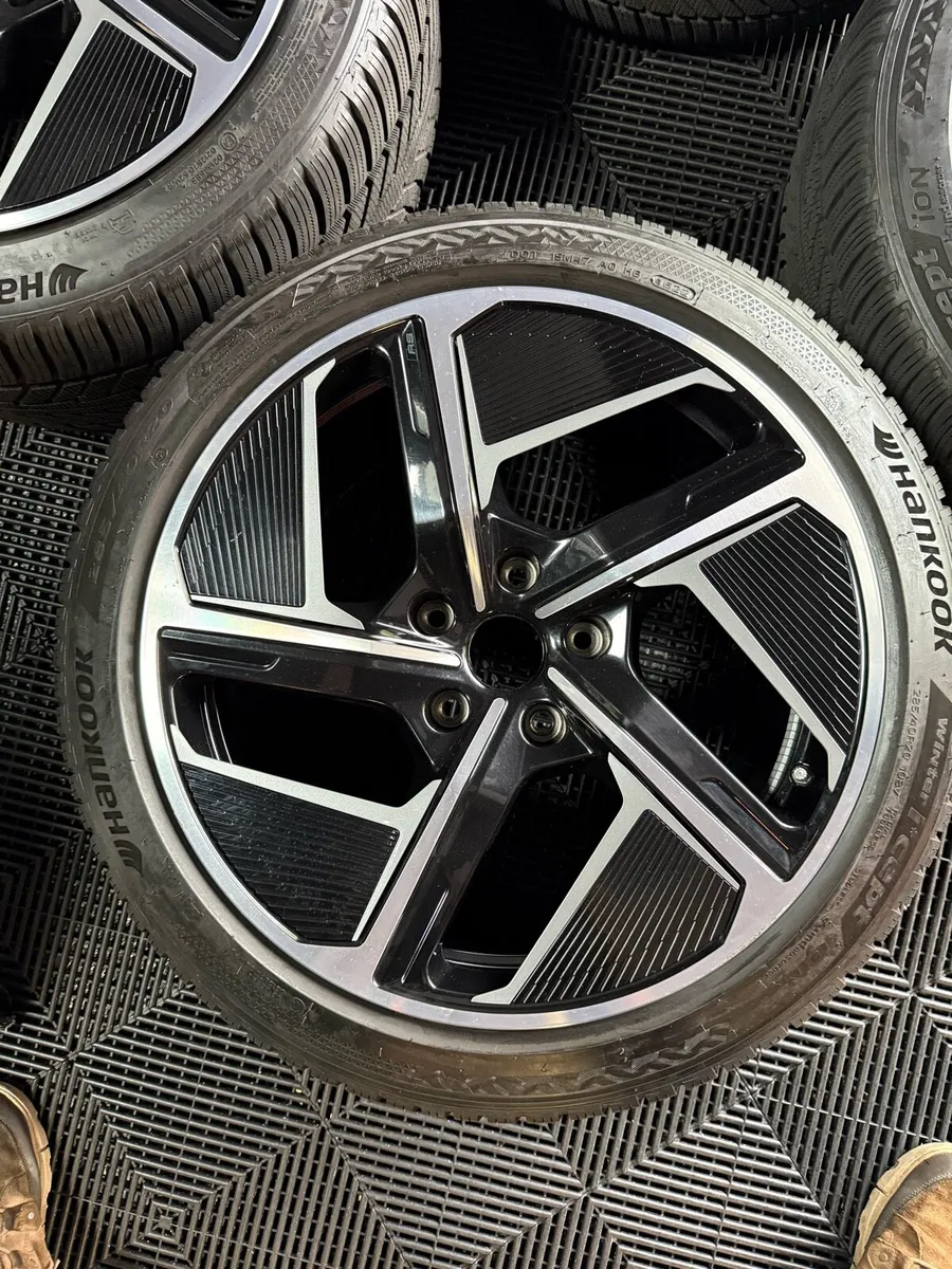 Audi GT e tron alloy wheels with new winter tyres - Image 2