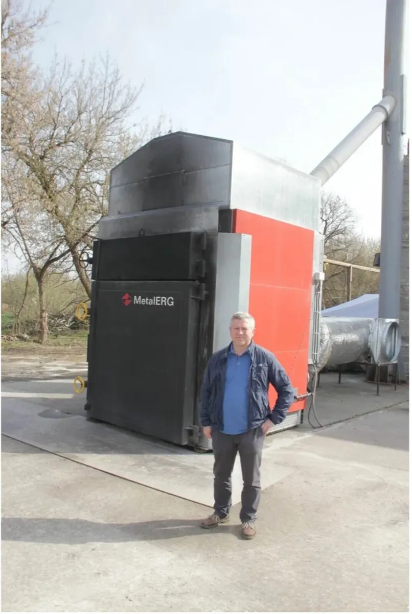 Straw Boiler Air Heater 120 degrees - Image 1