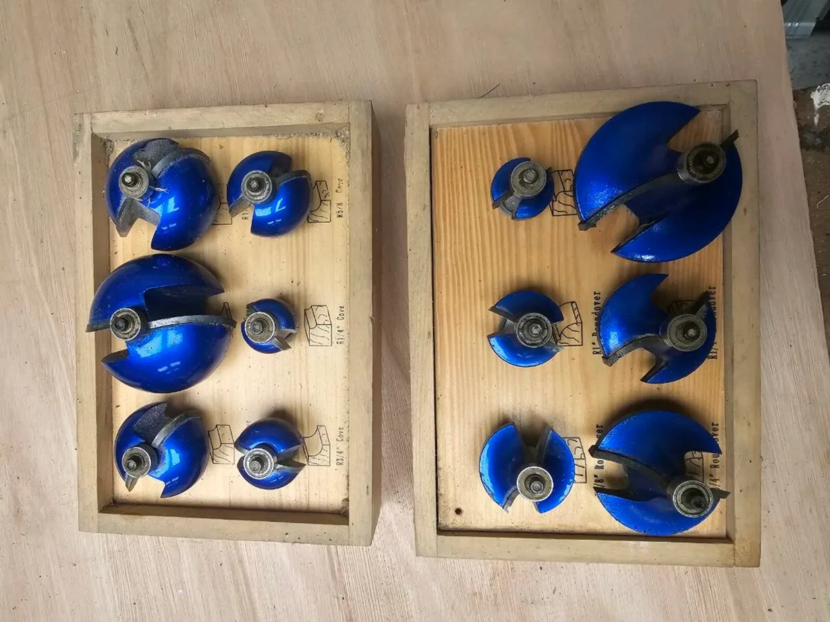 1/2" router bit set. - Image 2