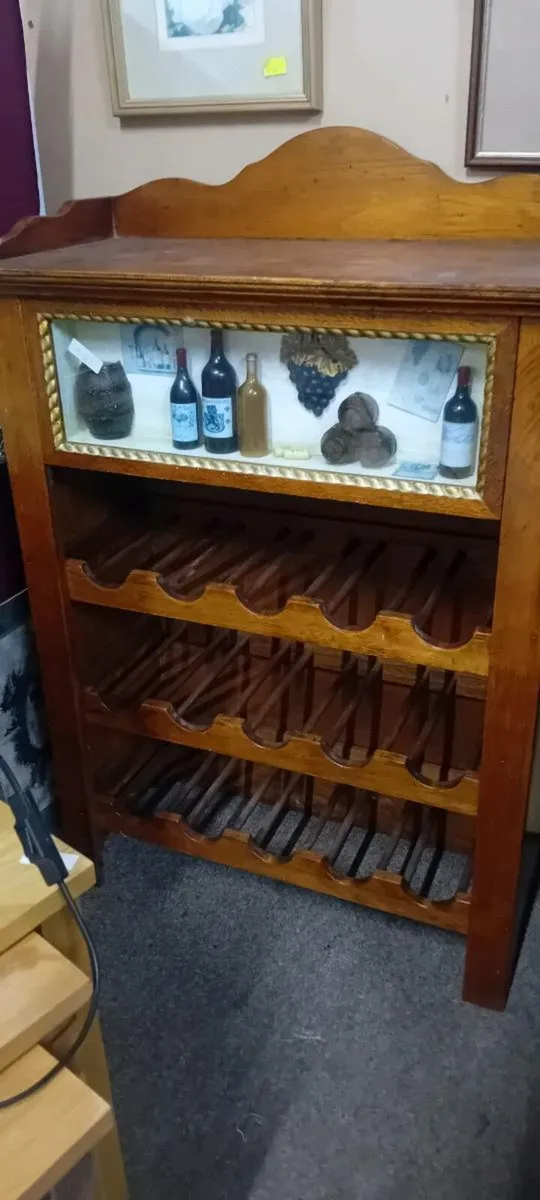 Decorative Wooden Wine Rack