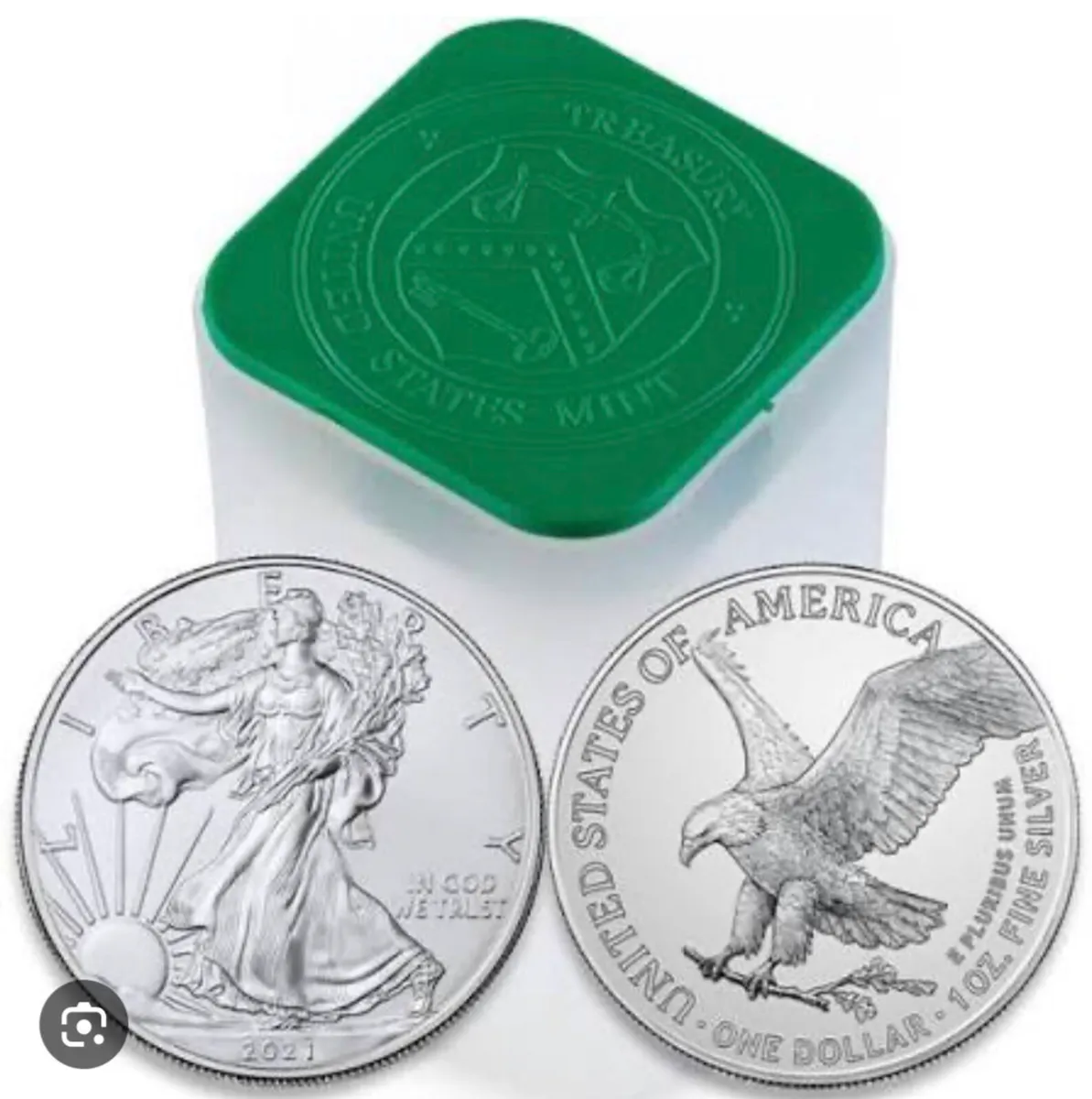 1 Oz Silver US Eagle Coin - Image 2