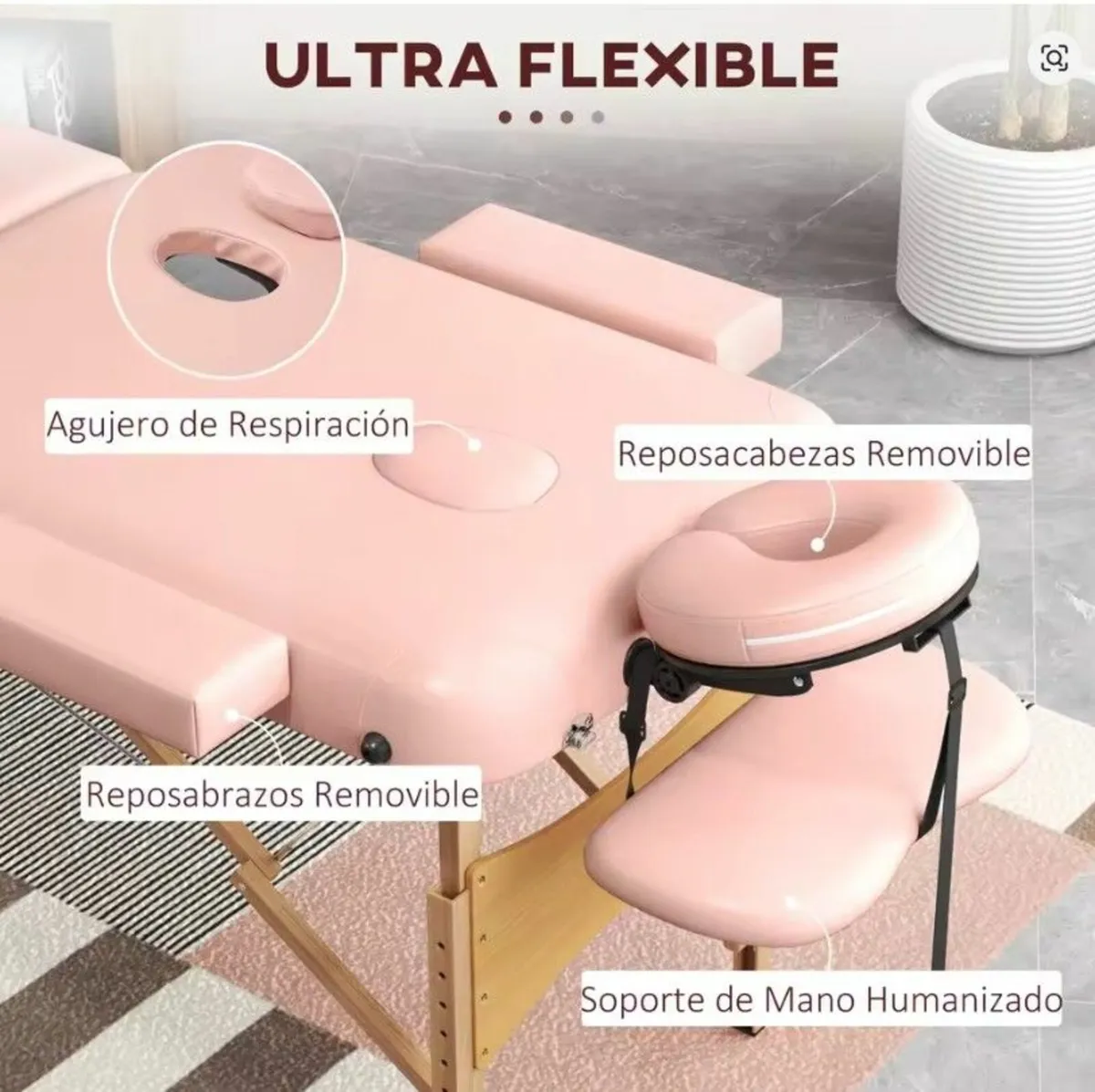 Massage Table – Adjustable Height - Image 3