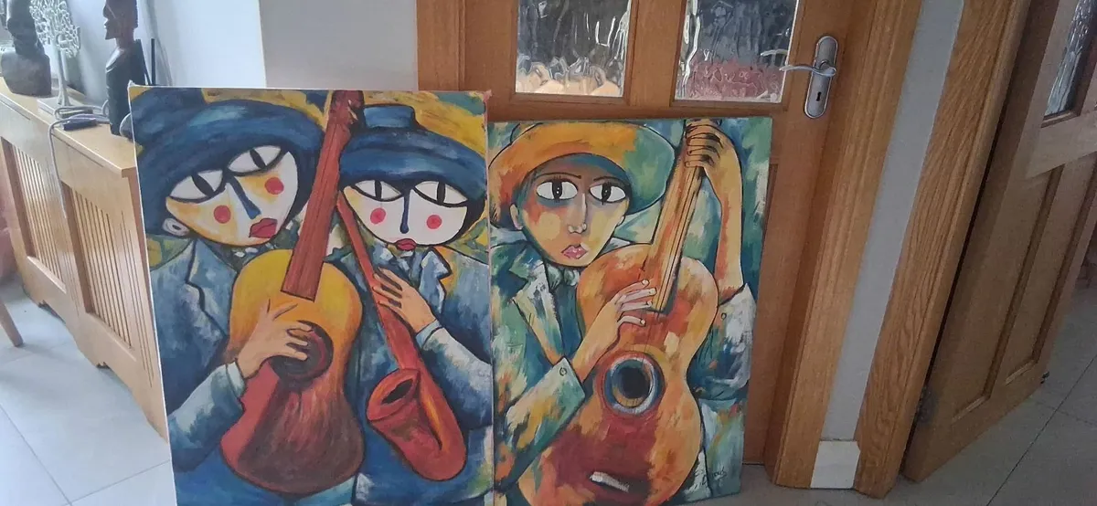 Music Paintings from Morocco - Image 1