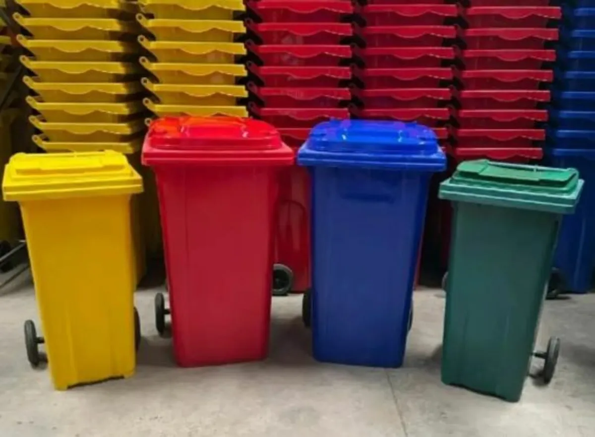 Brand new wheelie bins