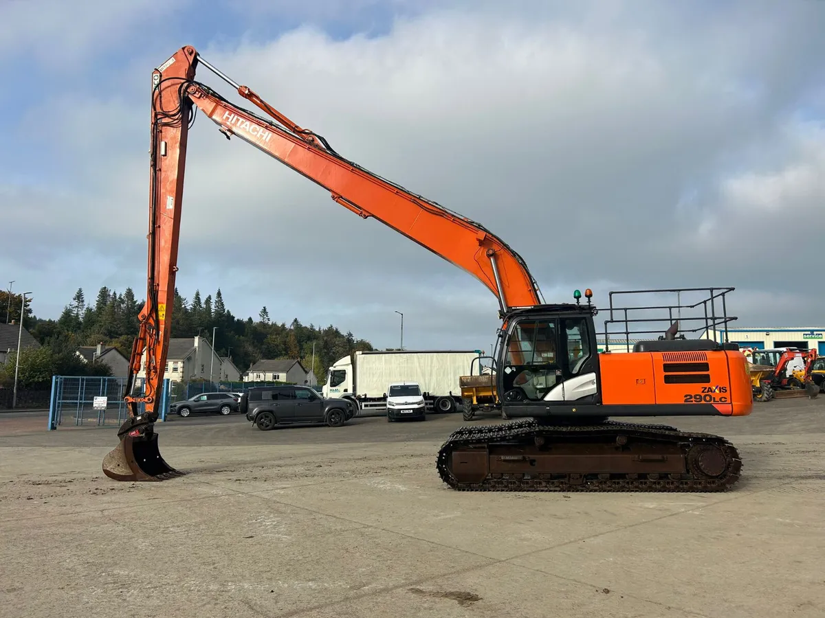 2014 Hitachi ZX290 18M Long Reach - MULLANS - Image 3