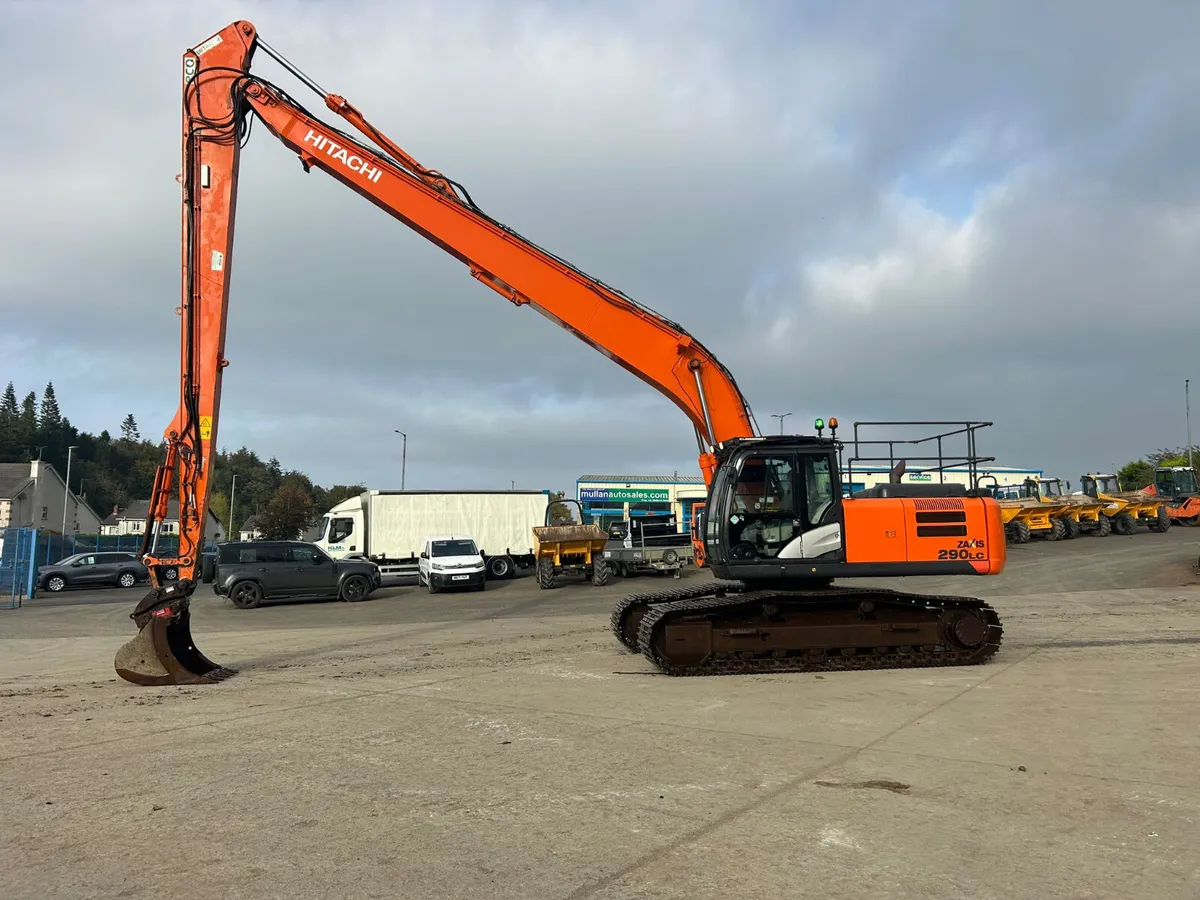2014 Hitachi ZX290 18M Long Reach - MULLANS - Image 2