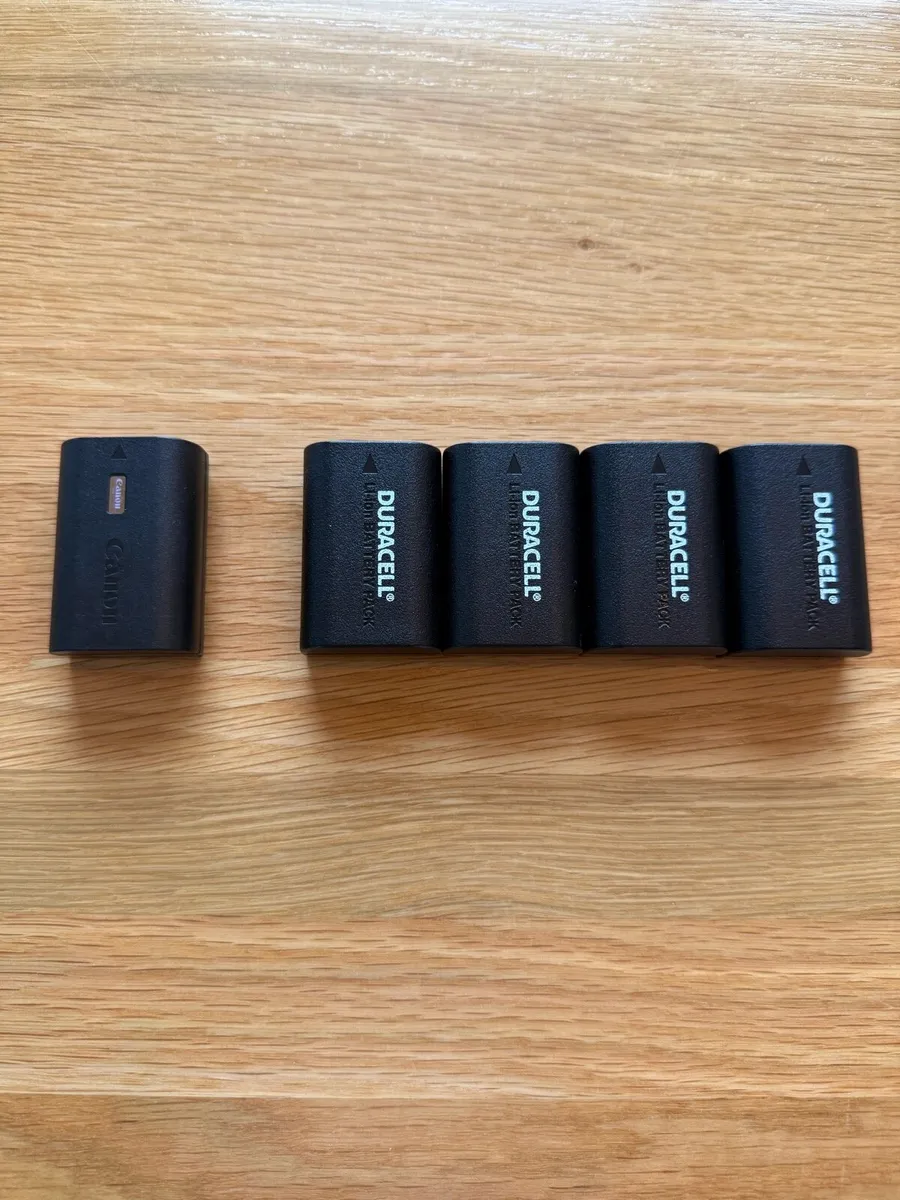 Canon batteries - Image 1