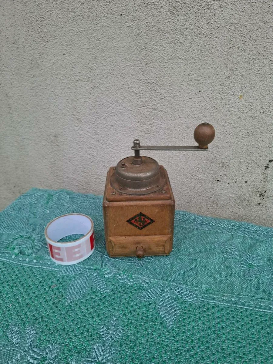 Antique coffee grinder postage possible