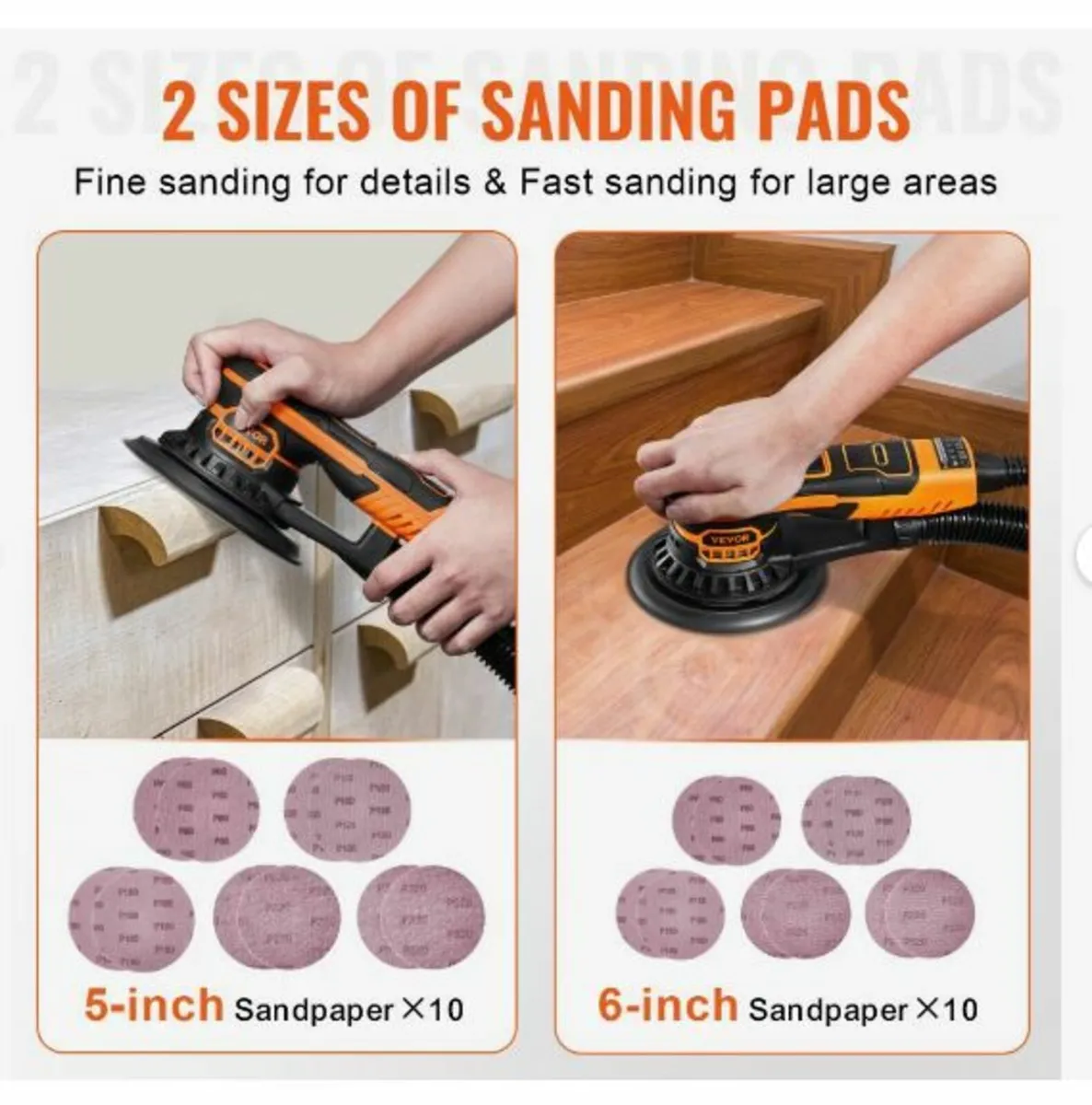 Random Orbital Sander 5 & 6-Inch - Image 3