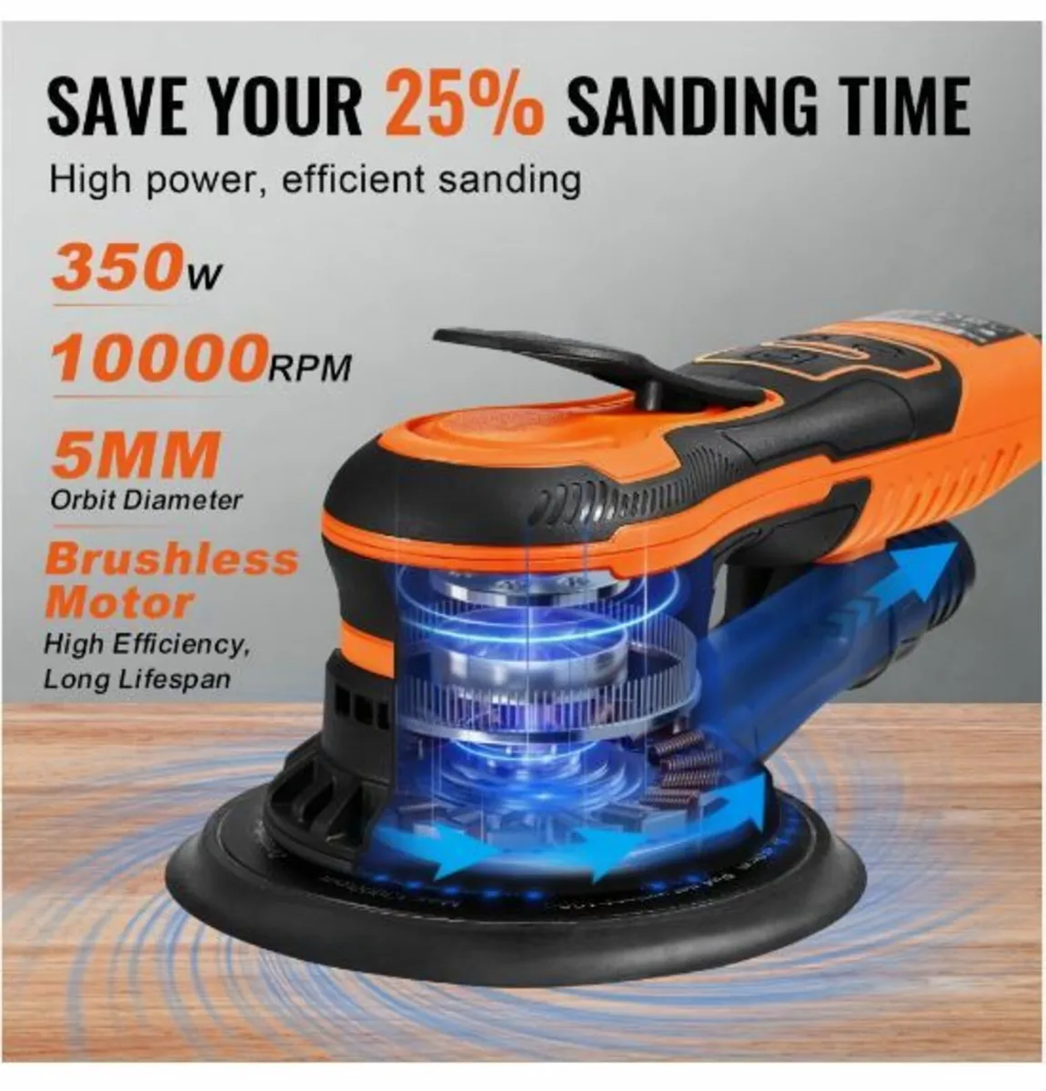Random Orbital Sander 5 & 6-Inch - Image 4