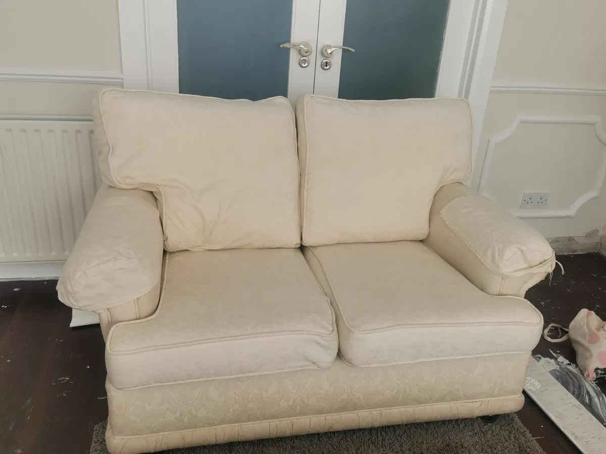 2 x 2 seater sofas