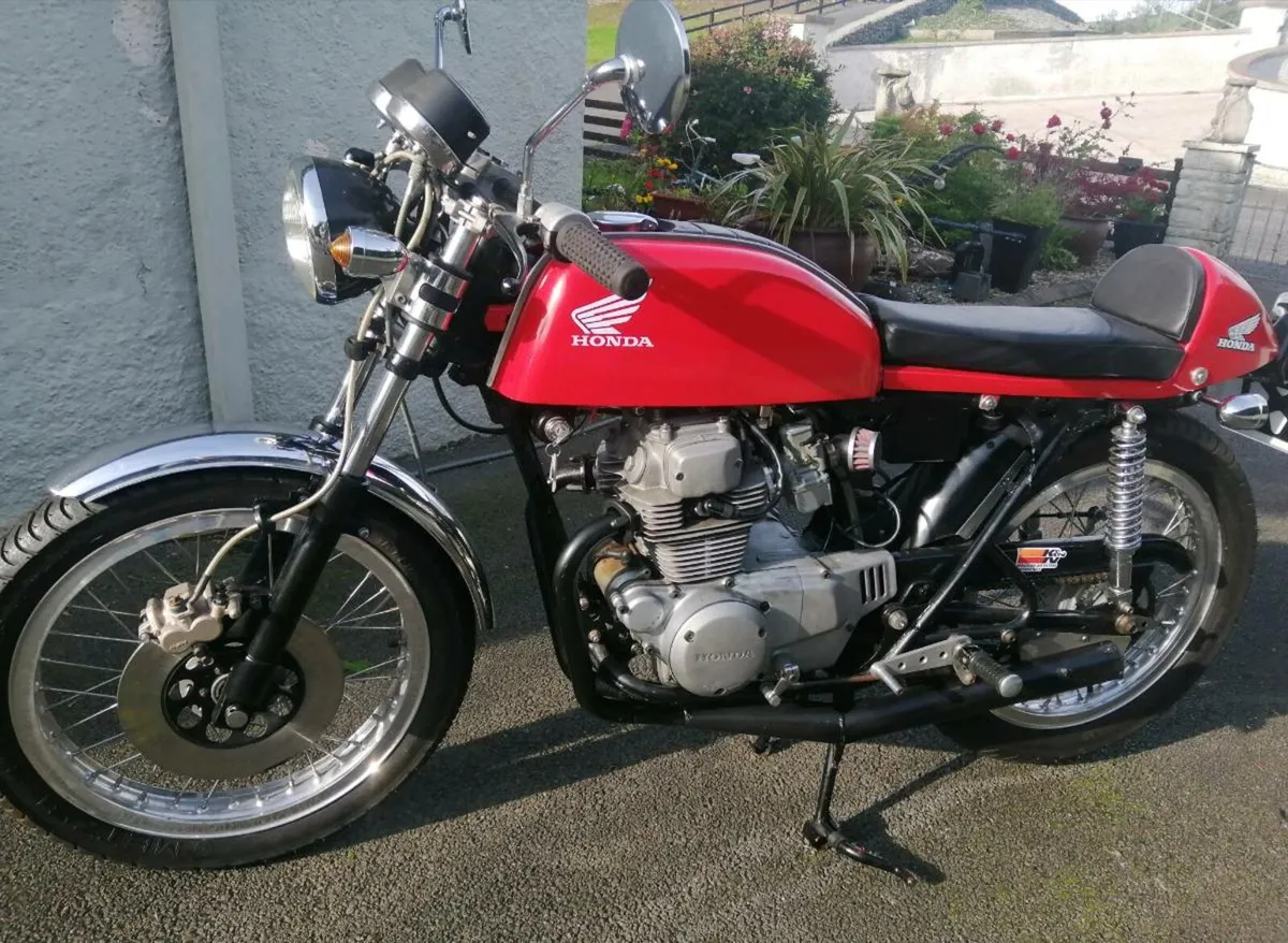 1977 honda cd200, cafe racer - Image 1