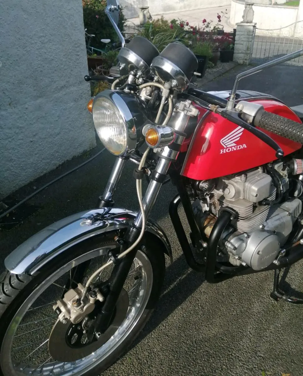 1977 honda cd200, cafe racer - Image 2