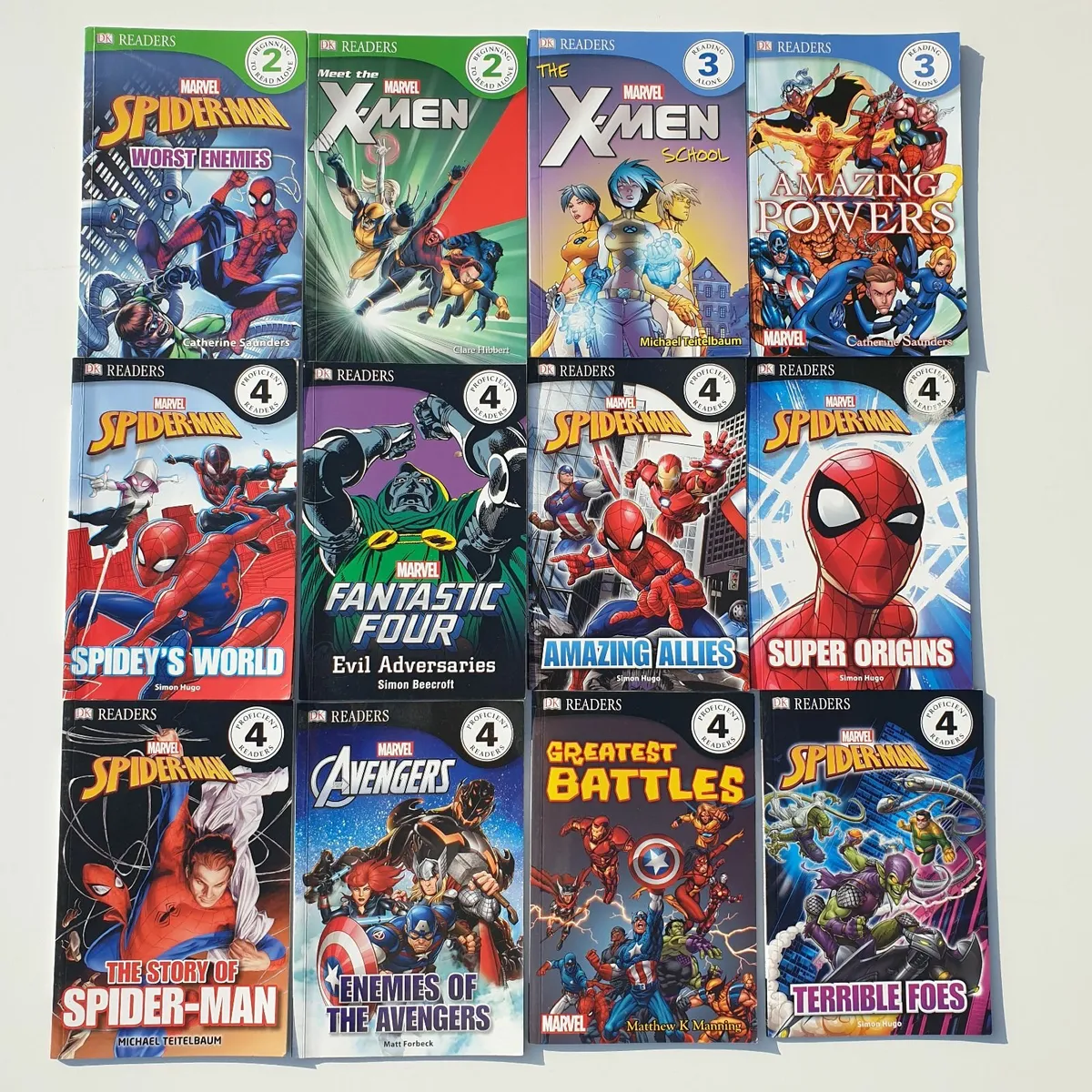 Marvel readers x 12 books - Image 1