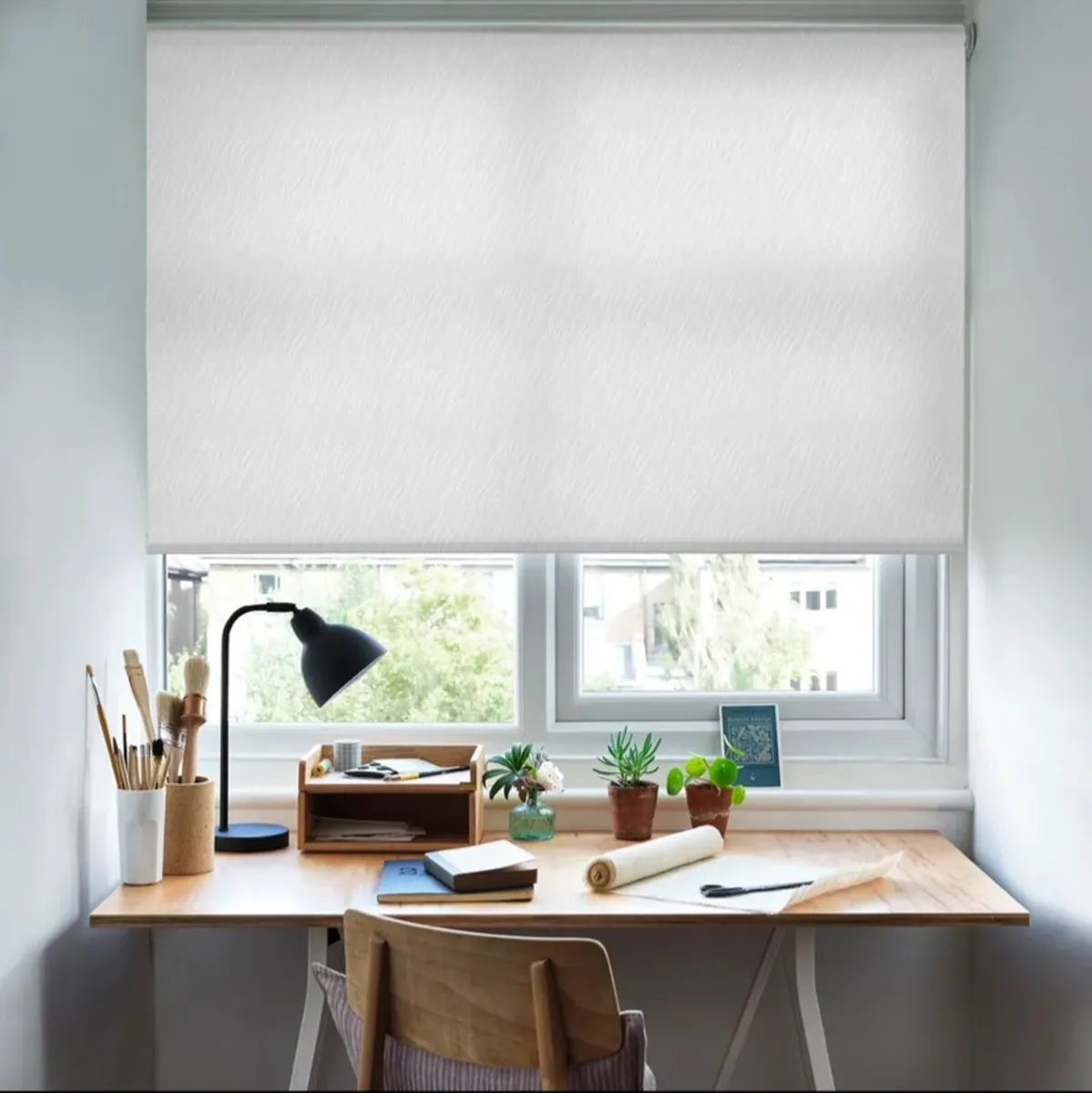 Florence White Roller Blinds (All different sizes) - Image 3