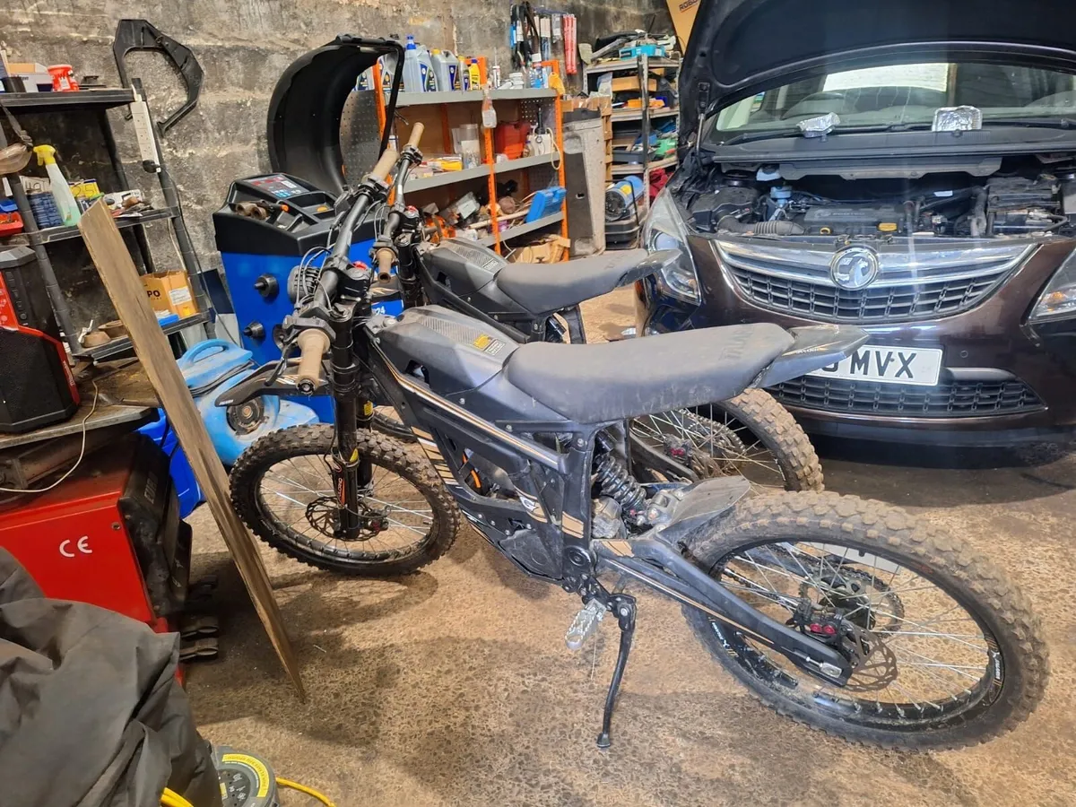 2 talarias sting electric dirt bikes for sale - Image 1
