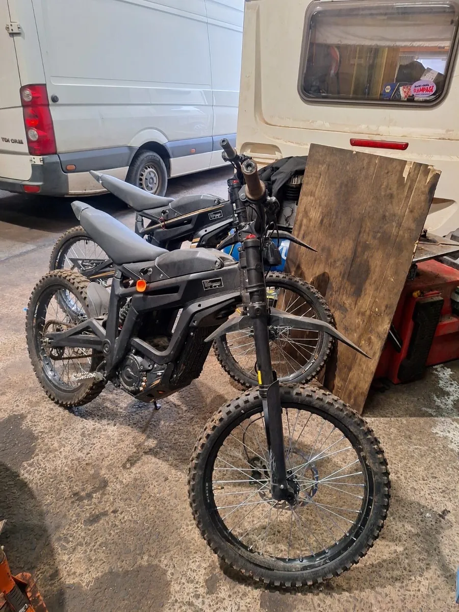2 talarias sting electric dirt bikes for sale - Image 2