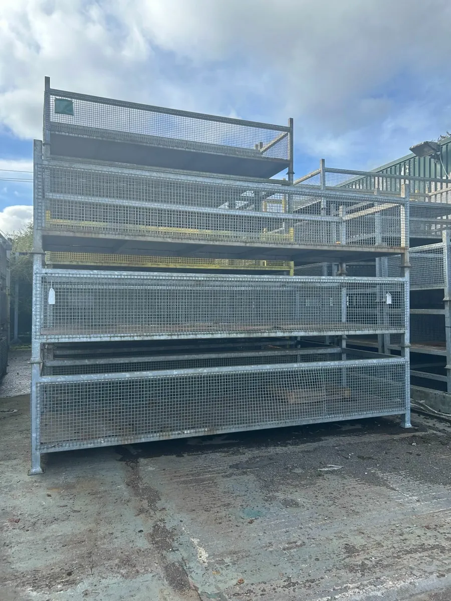 Large & Small Stackable Stillages For Sale - Image 1
