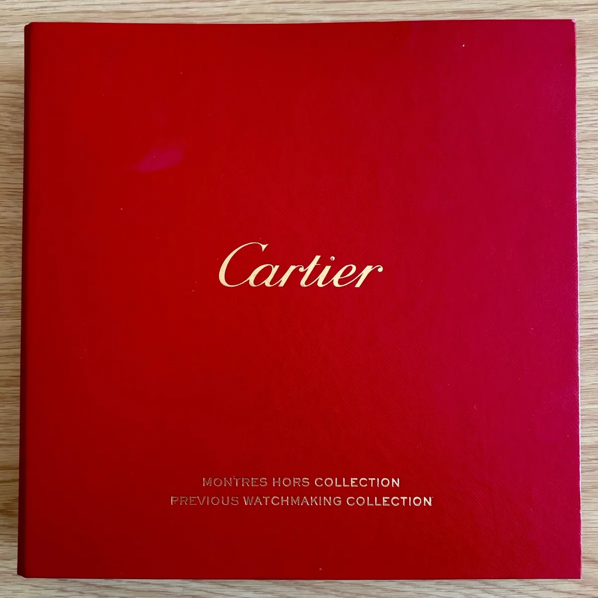 Cartier Previous Watchmaking Collection Catalog - Image 1