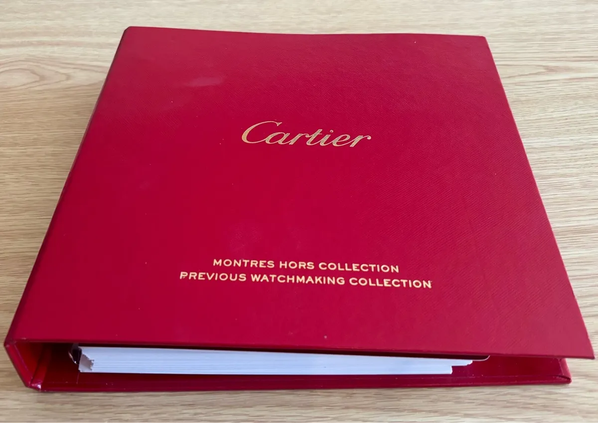 Cartier Previous Watchmaking Collection Catalog - Image 2