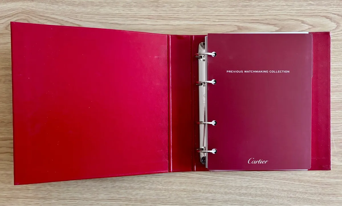 Cartier Previous Watchmaking Collection Catalog - Image 3