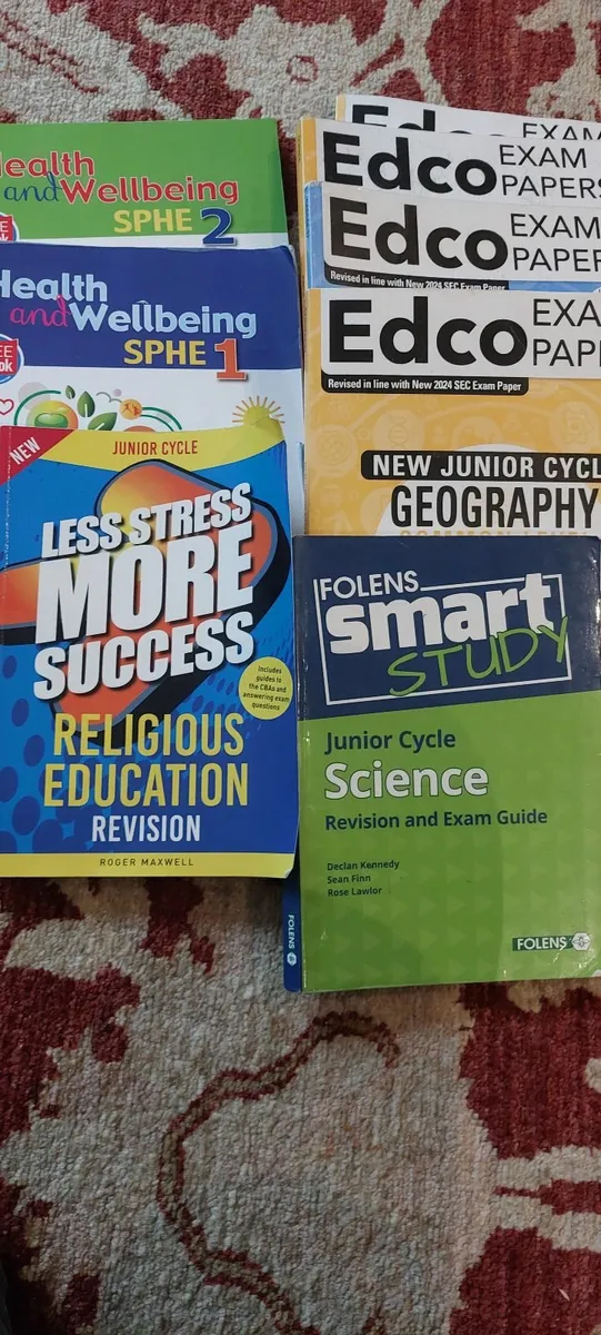 Junior cert books free pick up only