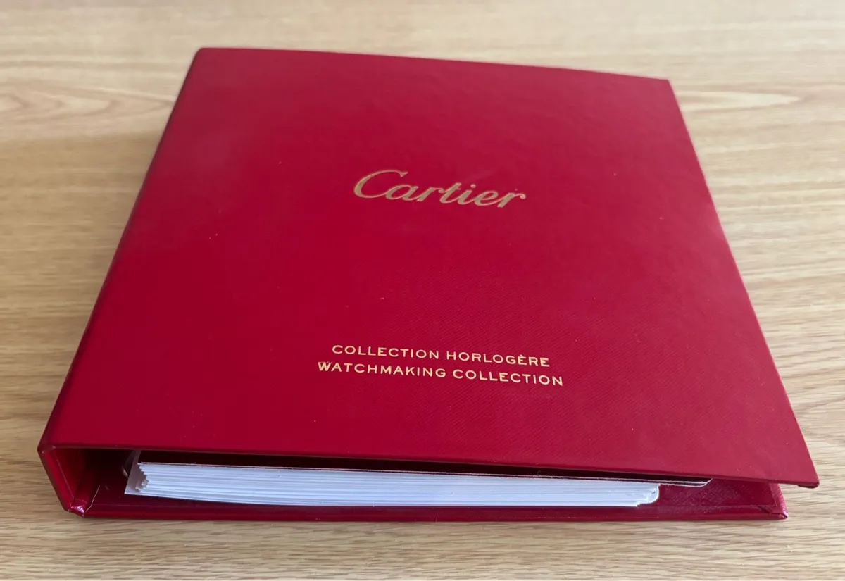 Cartier Watchmaking Dealer Master Catalog - Image 2