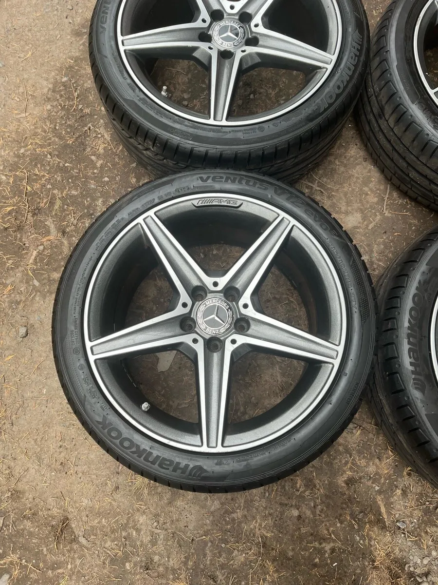 18’ Genuine Mercedes AMG 5x112 alloy wheels - Image 3
