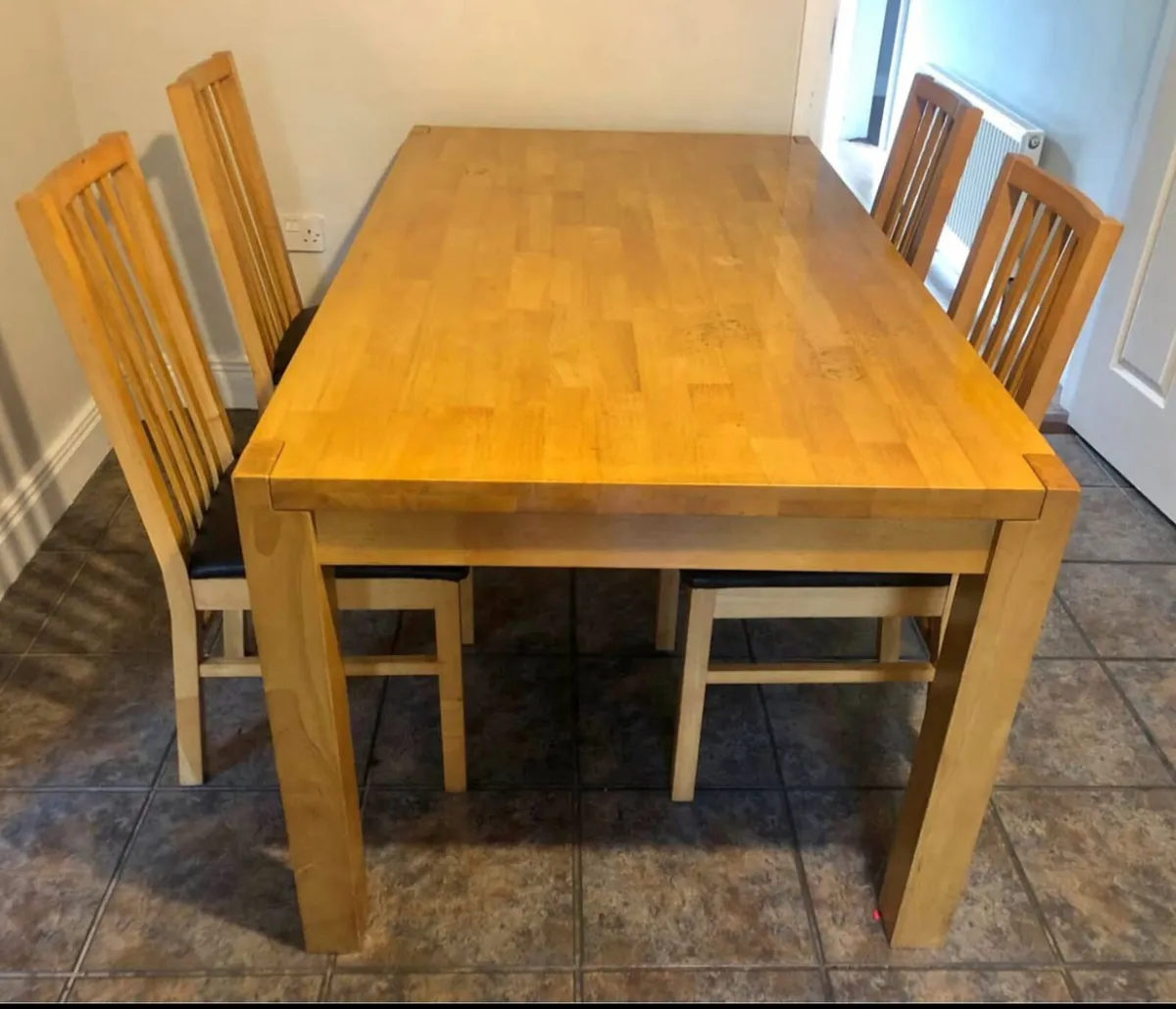 Strong Sturdy 5 Ft Kitchen Dining Table - Deliver