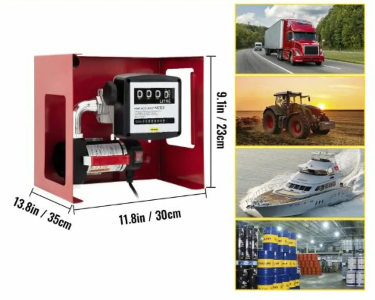 40 L Diesel Pump, Heating Oil Pump, 300 W - Image 4