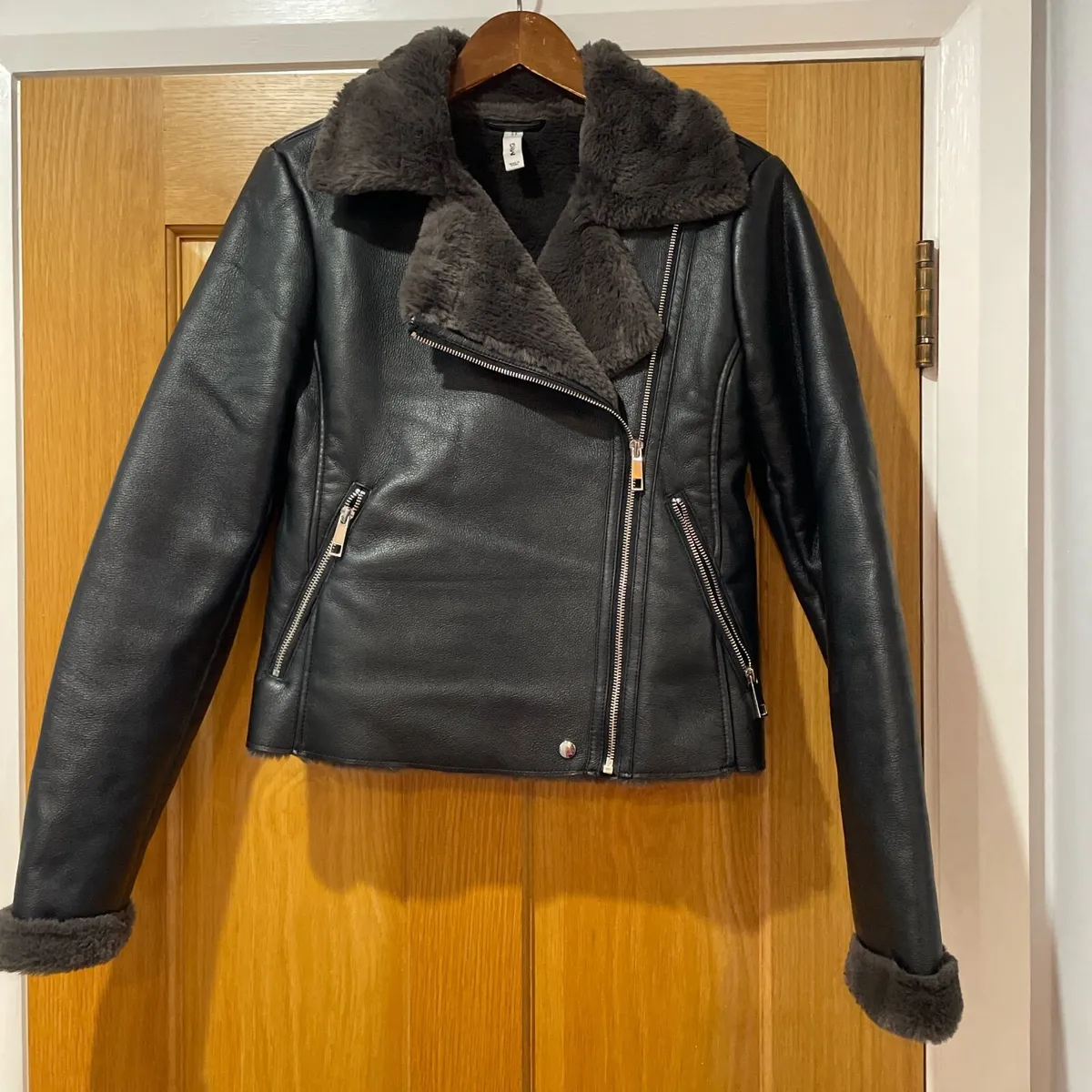 Leather effect jacket - Image 1