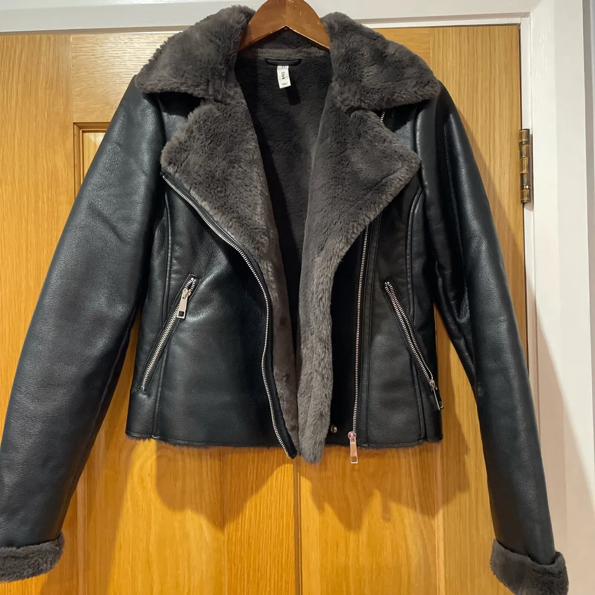 Leather effect jacket - Image 2