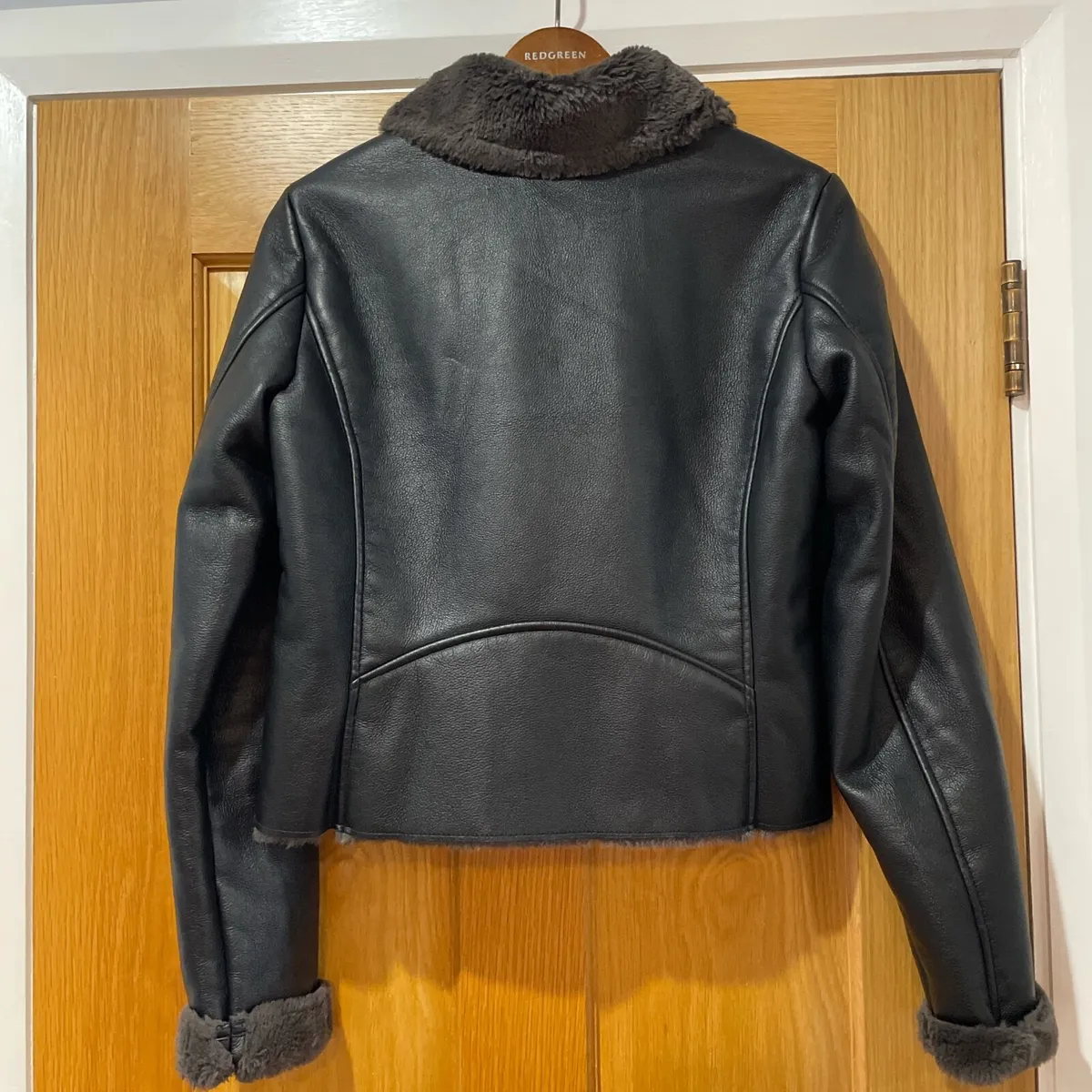 Leather effect jacket - Image 3