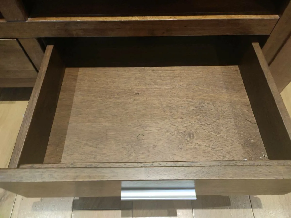 Oak TV unit - Image 2