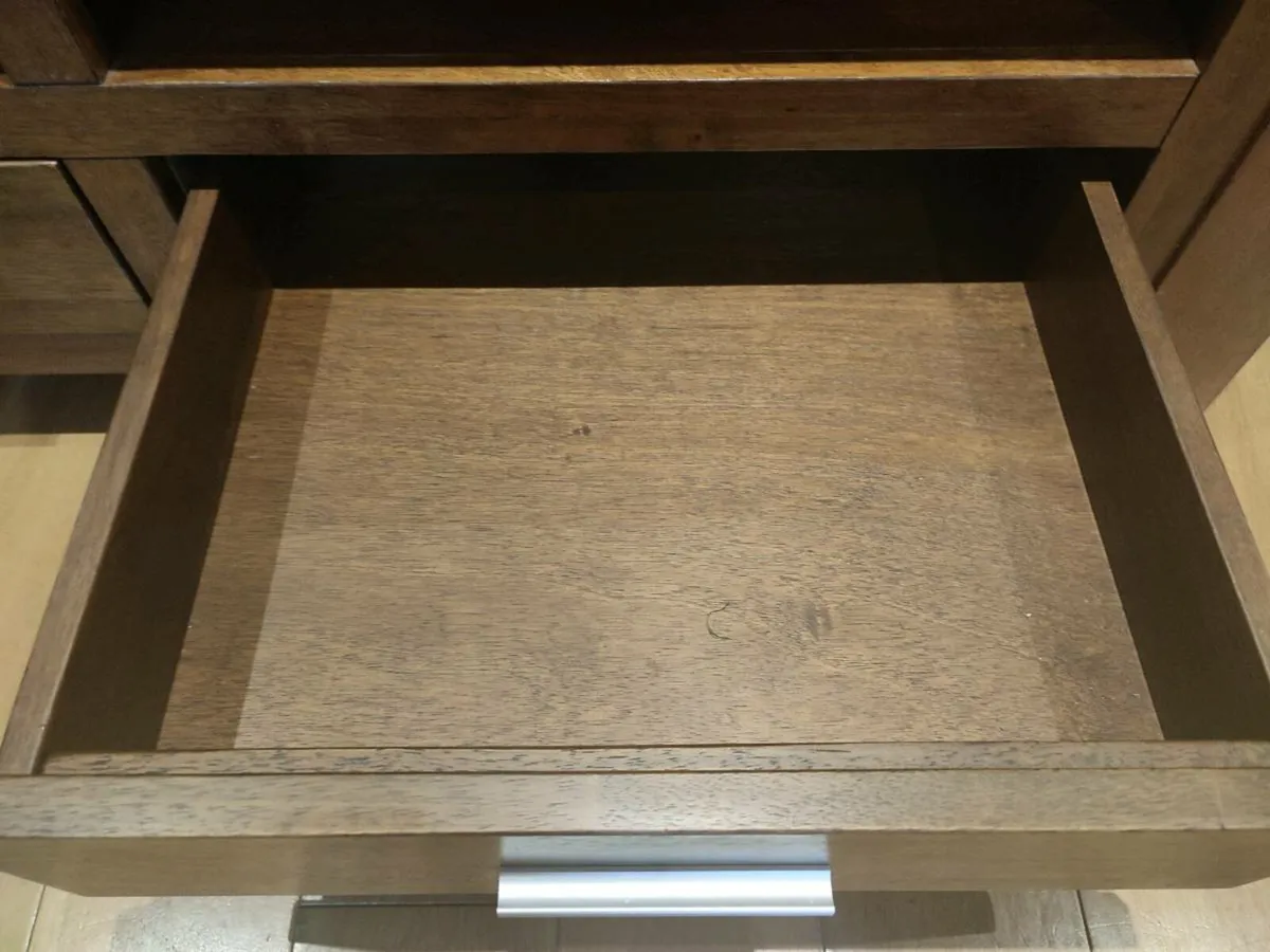 Oak TV unit - Image 4