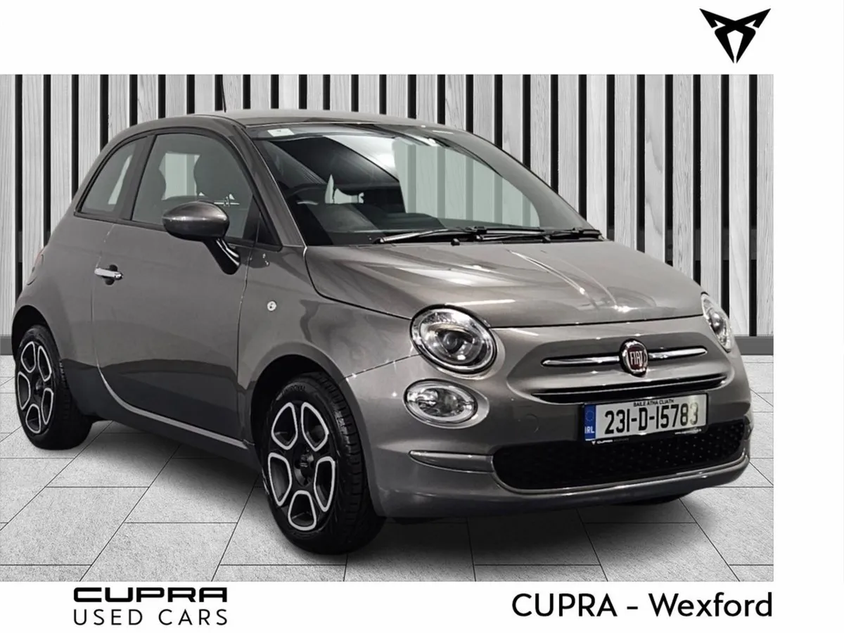 Fiat 500 1.0 Mhev 70 HP Club  166 per Month - Image 1