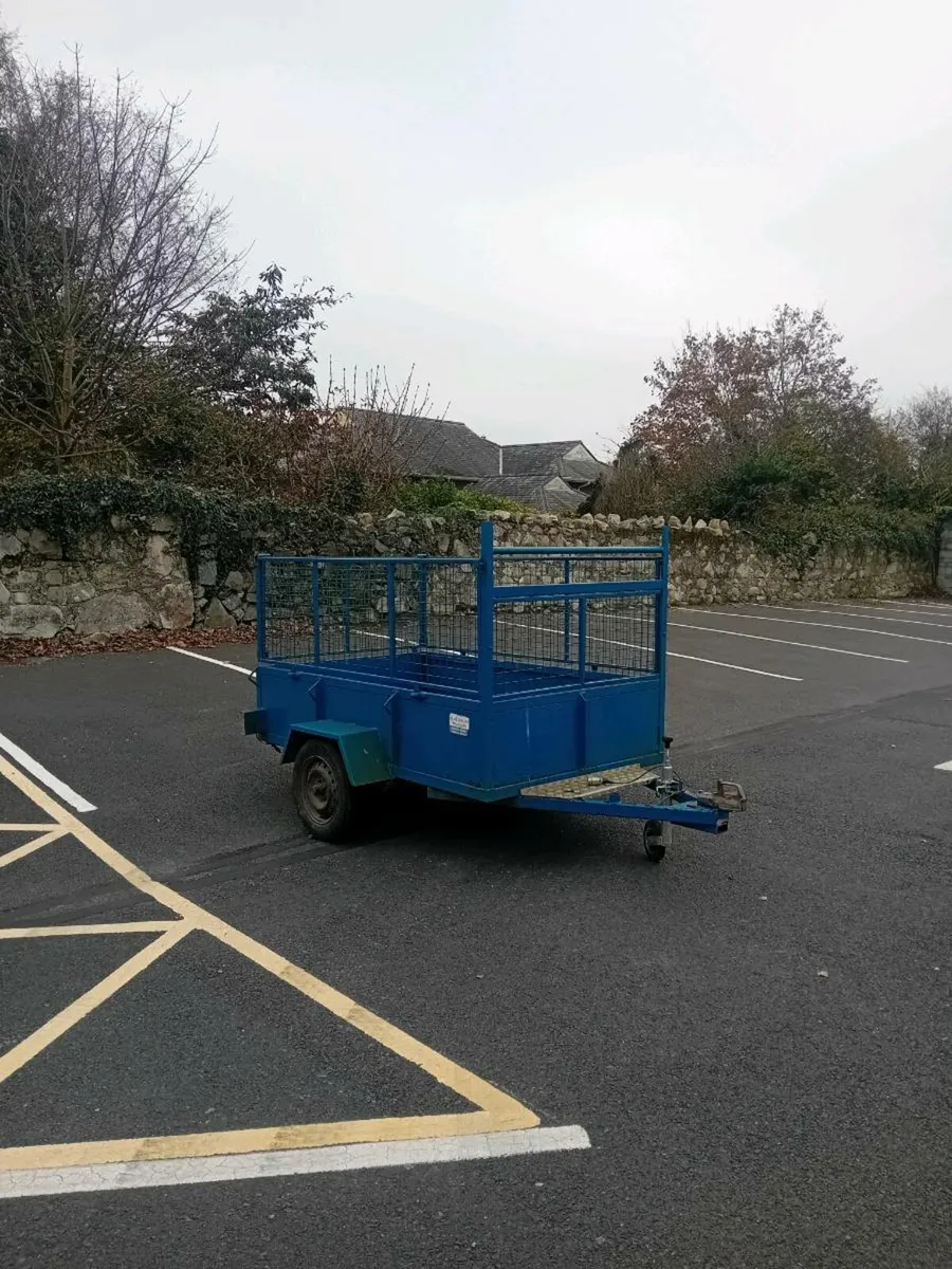7x4 all Steel trailer for sale - Image 1