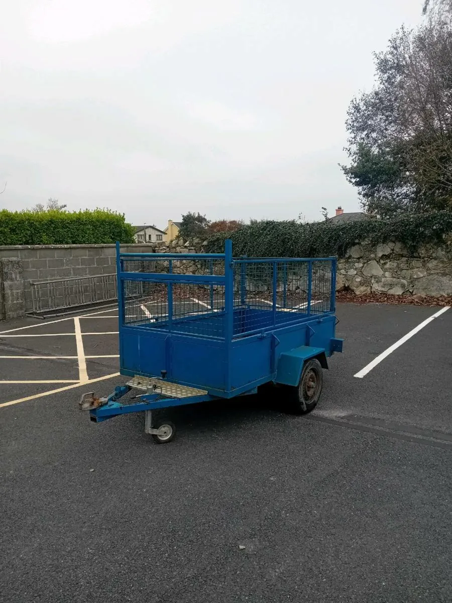 7x4 all Steel trailer for sale - Image 2