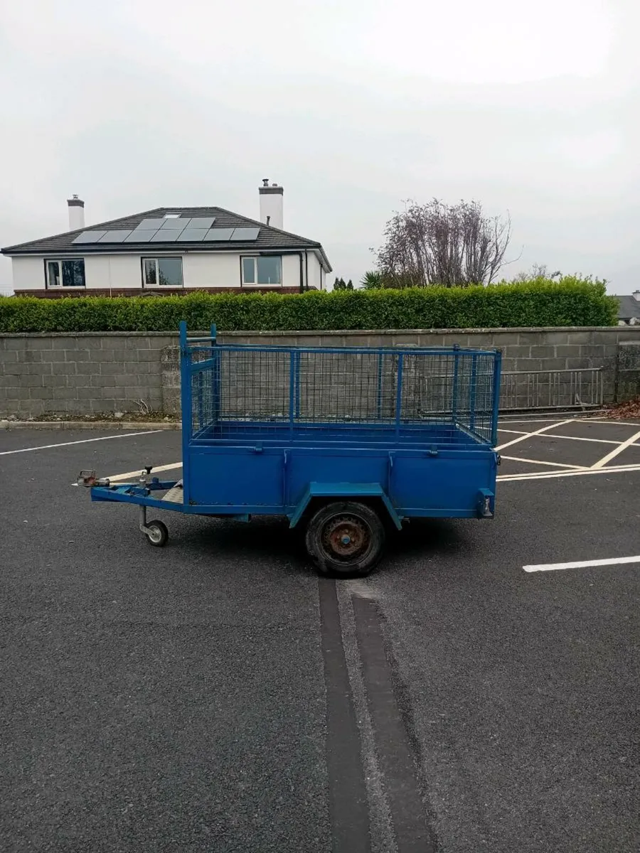 7x4 all Steel trailer for sale - Image 3