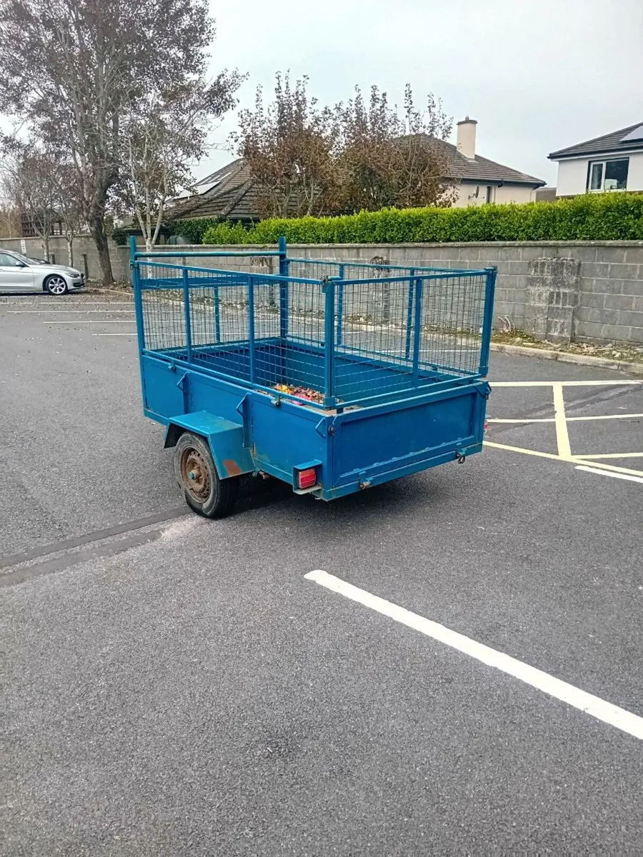 7x4 all Steel trailer for sale - Image 4