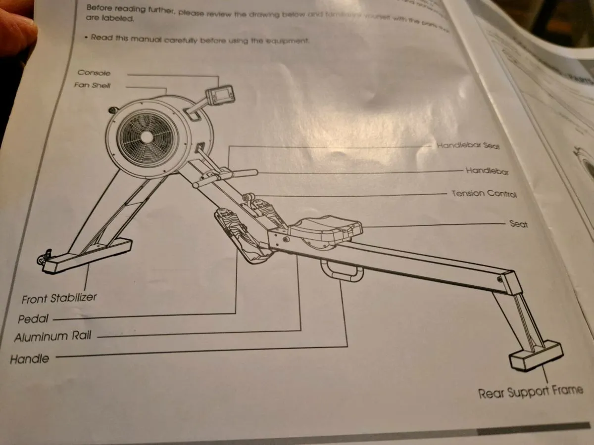 Like new Rowing Machine - Image 2