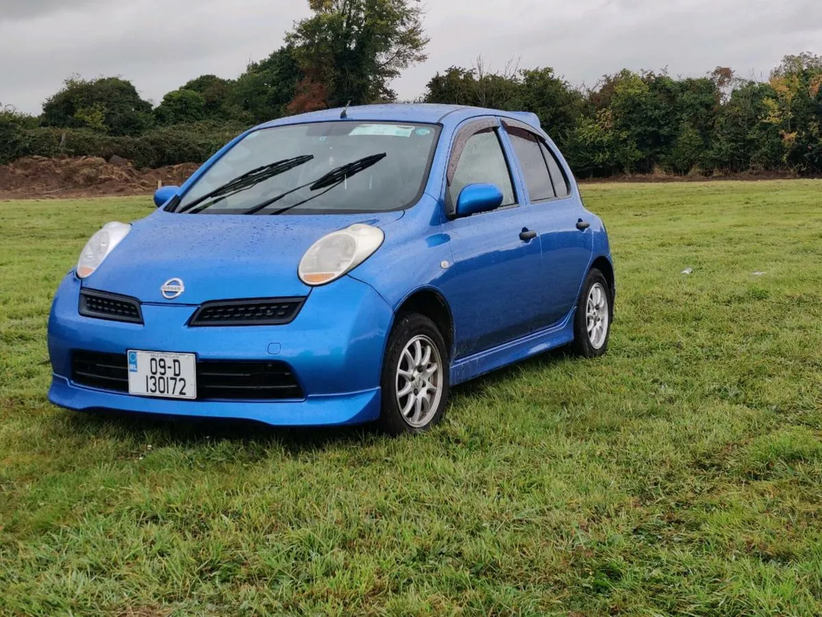 Nissan March 12SR - Pacific blue - 110bhp - Image 1