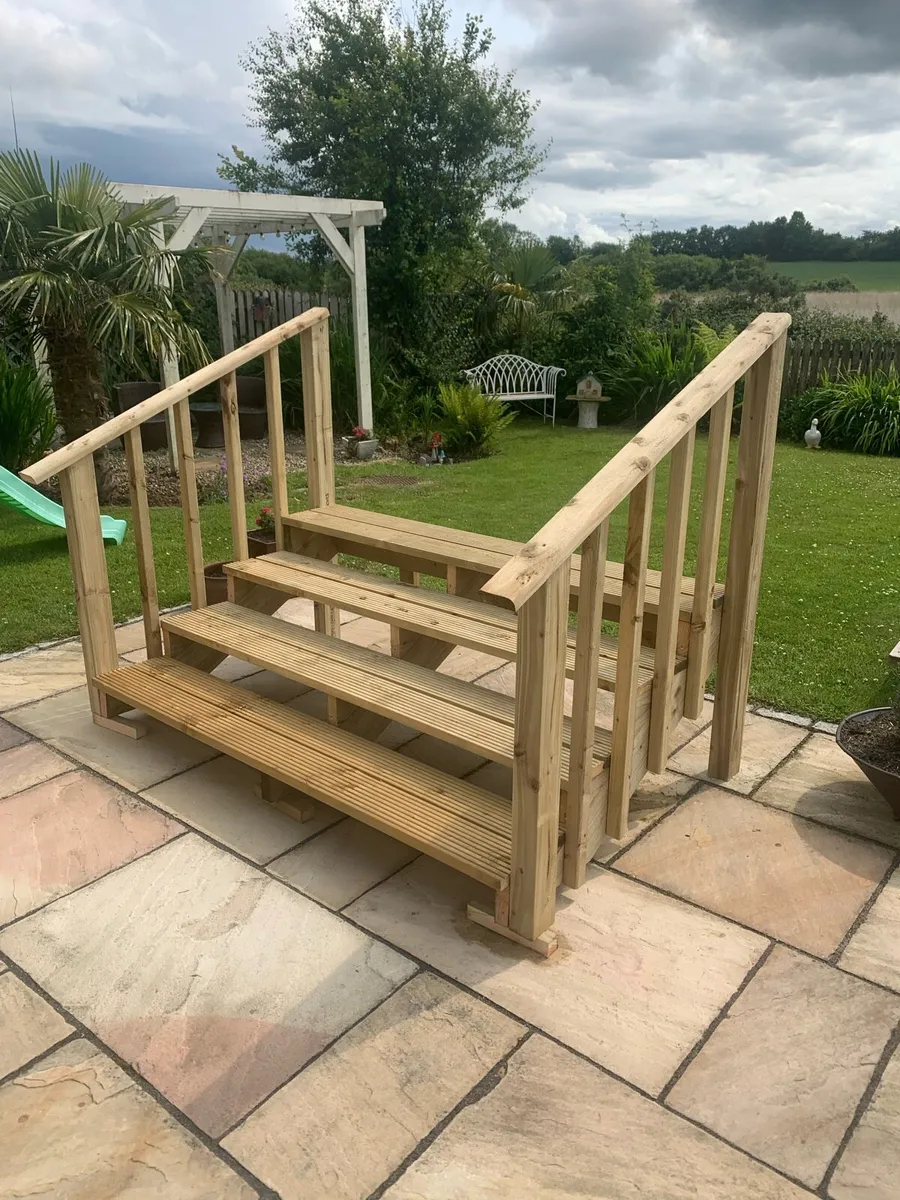 Mobile home steps
